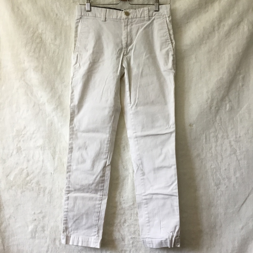 Banana Republic White Men's Chino Pants